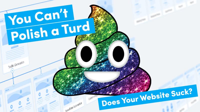 You can't polish a turd - does your website suck?